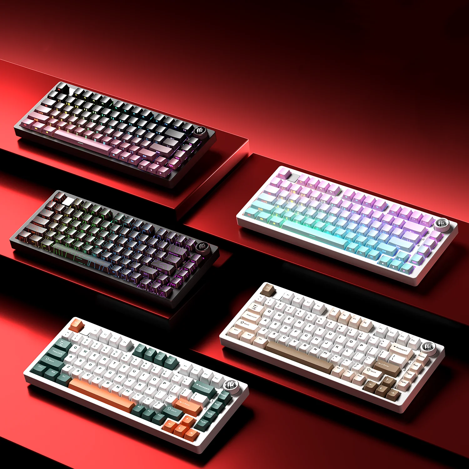 LEOBOG Hi75c Pro Tri-Mode Gasket Structure Mechanical Keyboard