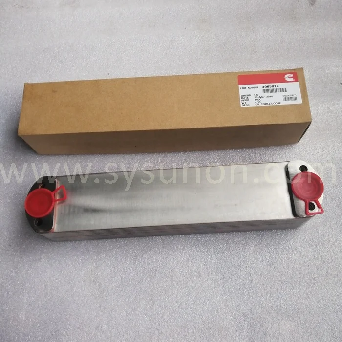 Diesel Engine Parts Oil Cooler Core ISX ISX15 QSX QSX15 4965870 4059460 3680595 4059252 4059460