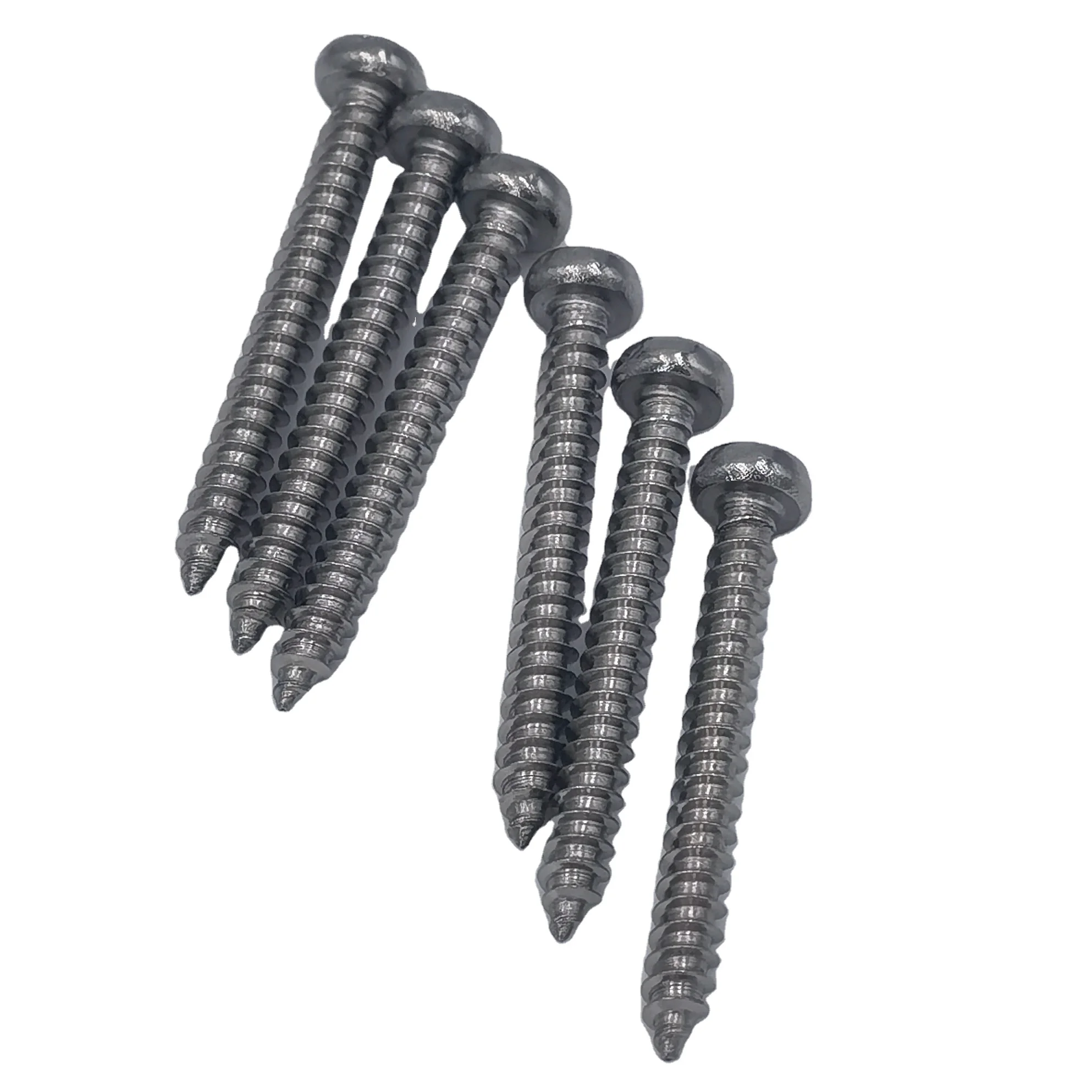 China Wholesale pan  Head Phillips ground fasteners Self Drilling Screw  3.5mm stainless steel self tapping screws