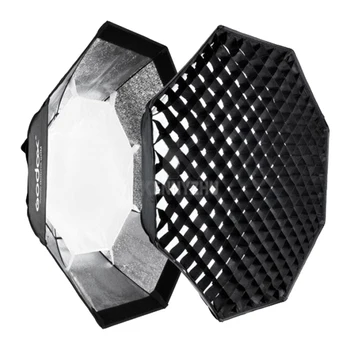 Godox-SB-FW Octa Softbox 95cm 120cm 140cm Studio Softbox with Grid and Bowen Mount for Studio Flash for Godox Speedlight Flash detail image