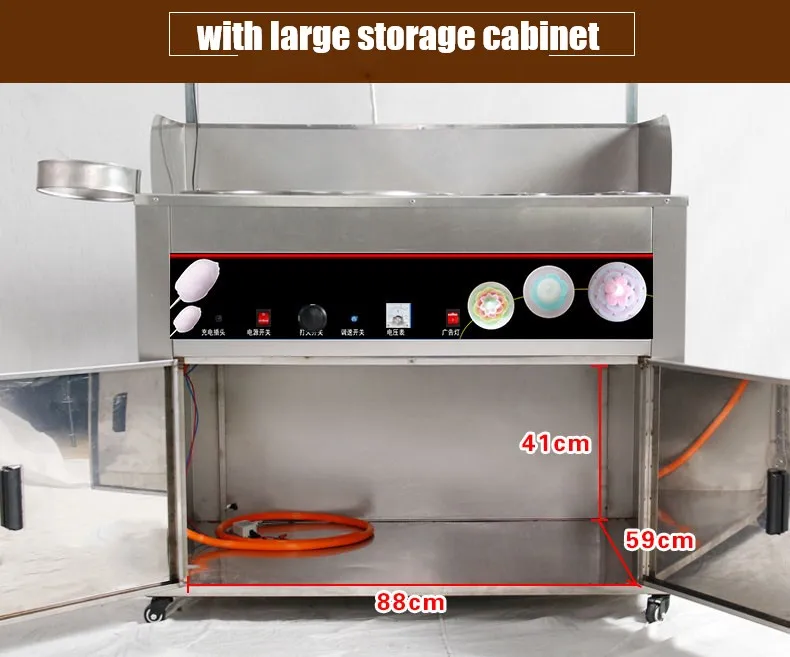 Cucchiaio Da Zucchero In Acciaio Inox Per Macchina Marshmallow - Accessorio Da 29 Cm Per Cotton Candy - Foto 3