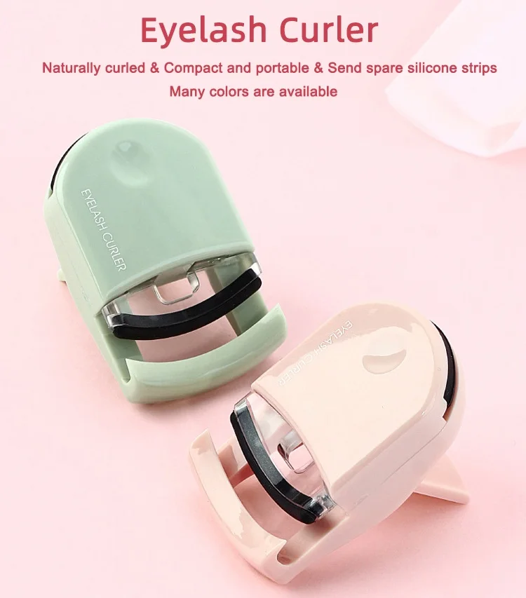 Wholesale Mini Eyelash Curler Set Customized 2021 Eyelash Curler Rose
