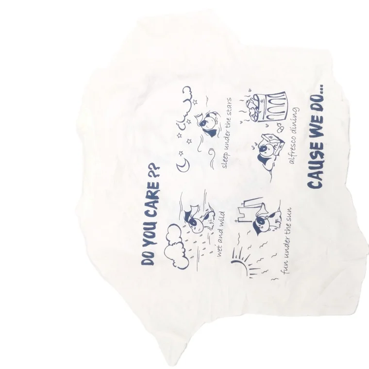 Заводская цена, б/у футболка с белым принтом и логотипом, хлопковые тряпки