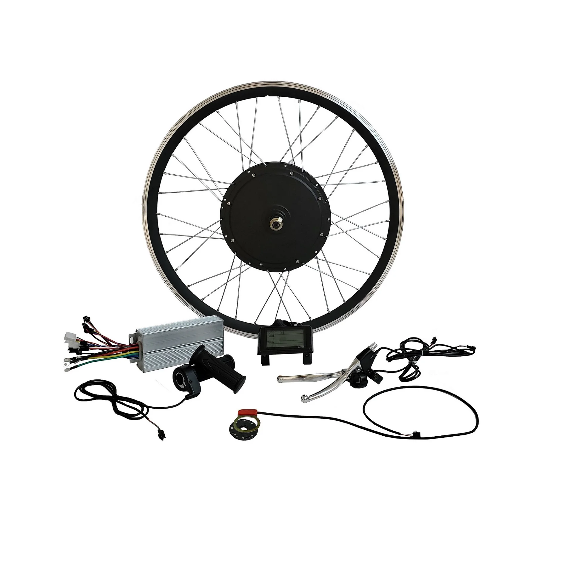 Mountain Bike Motor Electric Bike Kit 1000w 48v High Power LCD 26