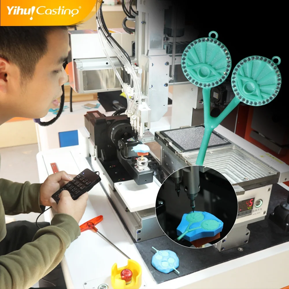 Stone Setting Machine Automatic Diamond Setting Machine in Wax for Jewelry