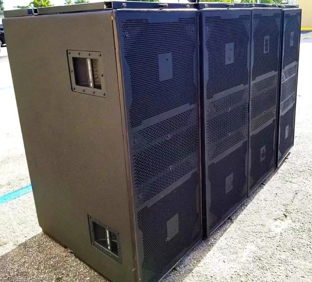 VT4880 Dual 18 Inch Passive Subwoofer - Powerful 6900W Capacity
