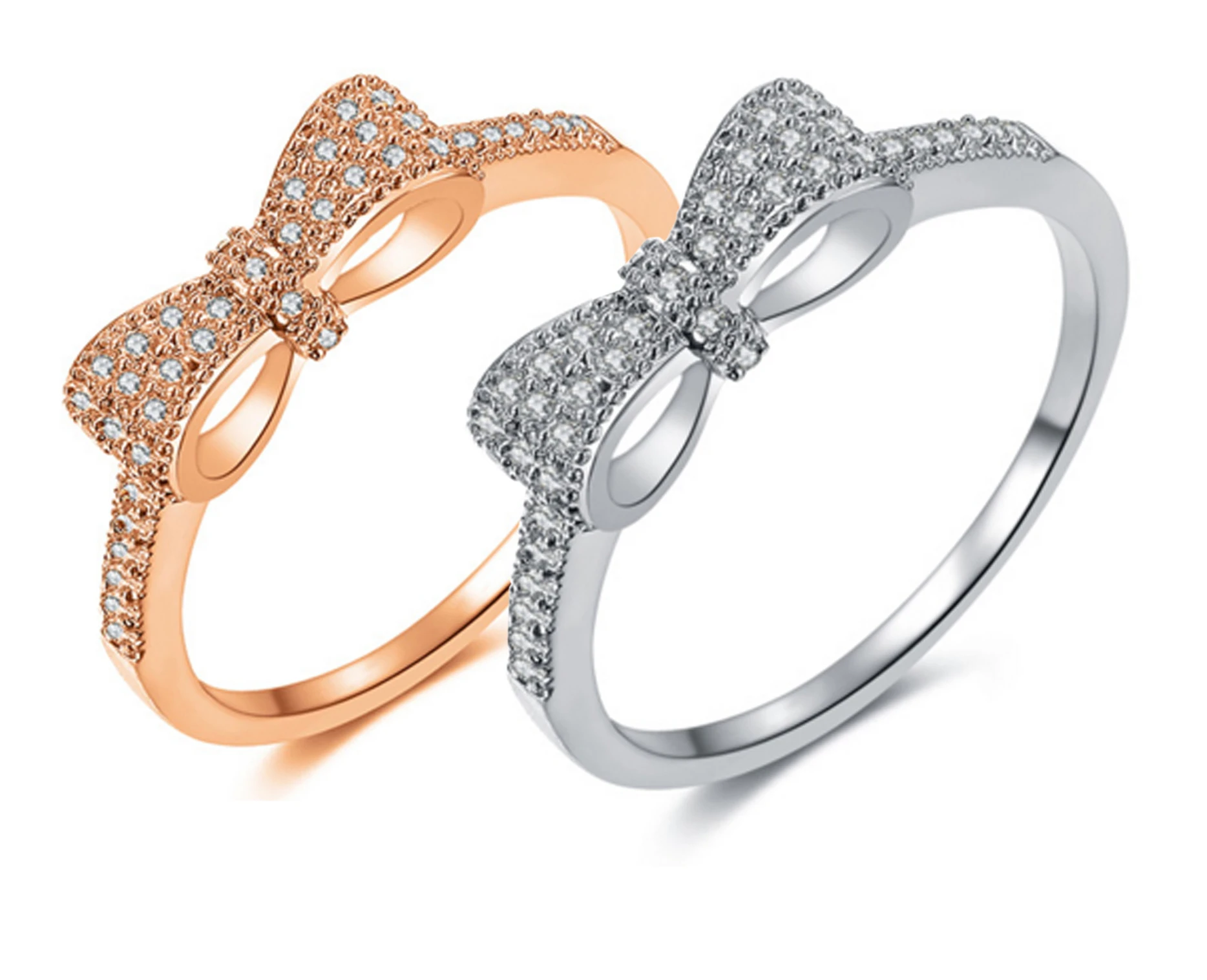 Anillos De Plata De Ley 925 De Alta Calidad Para Mujer,Joyería Con Diseño  De Lazo,Circón,Venta Al Por Mayor - Buy Anillo De Plata De Ley 925,Diseño  De Arco,Anillos Product on Alibaba.com
