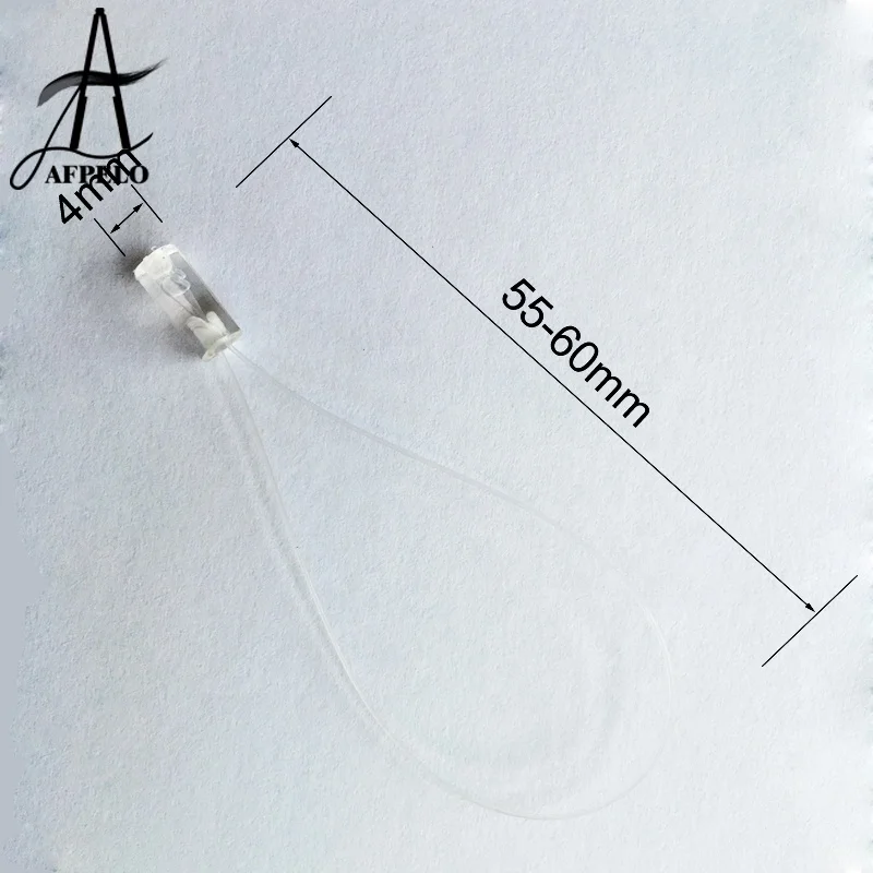Micro Loop Rings Plastic Redo Loop Rings Hair Extensions Replacement Reuse Hair Tool Transparent