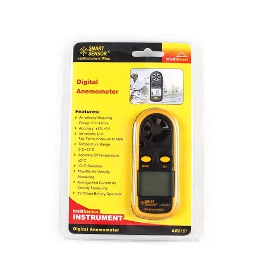 Anemometro Digitale Portatile Misuratore Di Veloci... – Grandado - Foto 10