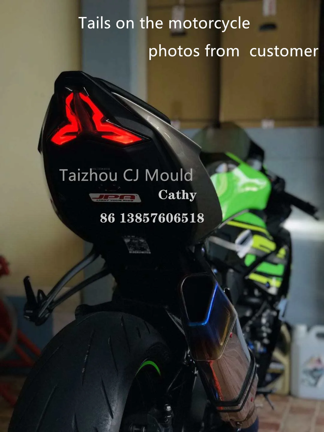 JPA カワサキ用 LEDテールランプ Z1000/NINJA 250/300/400/Z400/ZX6R