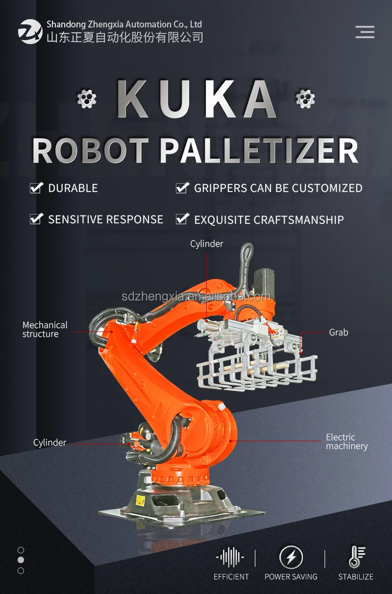 25kg 50kg Bag Palletizer Automatic Palletizer System Electric Packaging ...