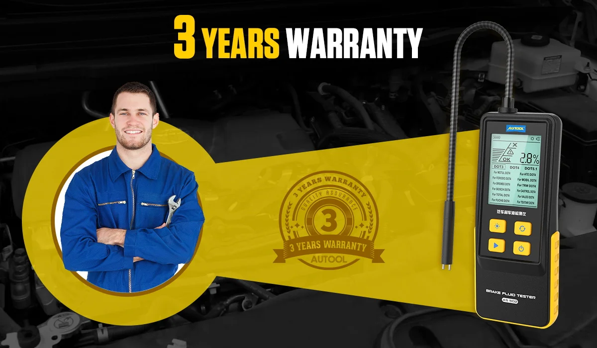 Autool Factory As502 Professional Electronic Dot Brake Fluid Digital