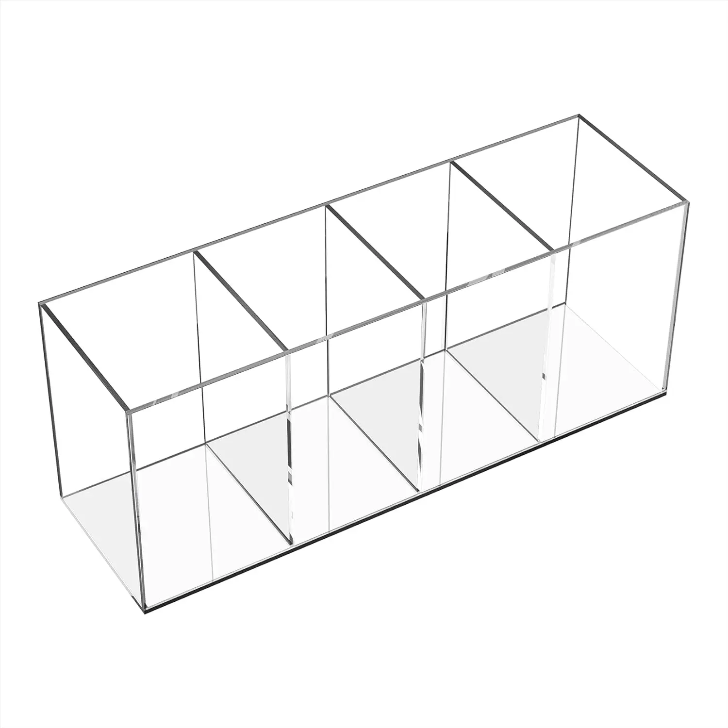 Plexiglas pennenhouder met klok online kopen