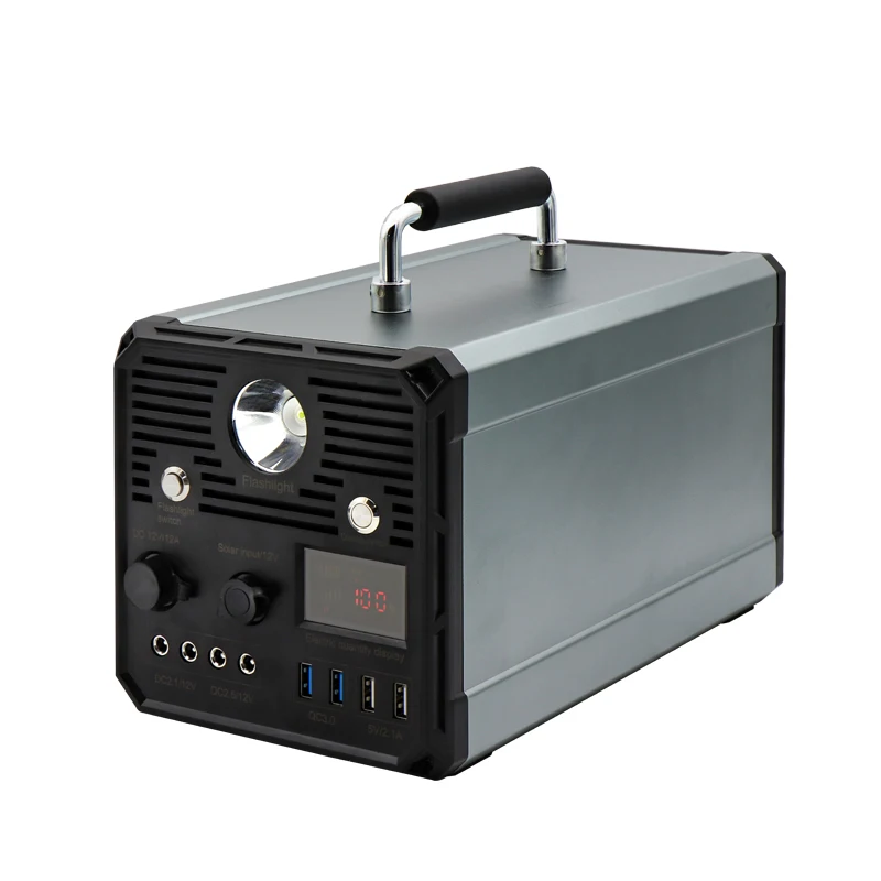 New products ac 1000w 480wh 60ah  supply outdoor portable generat power station solar