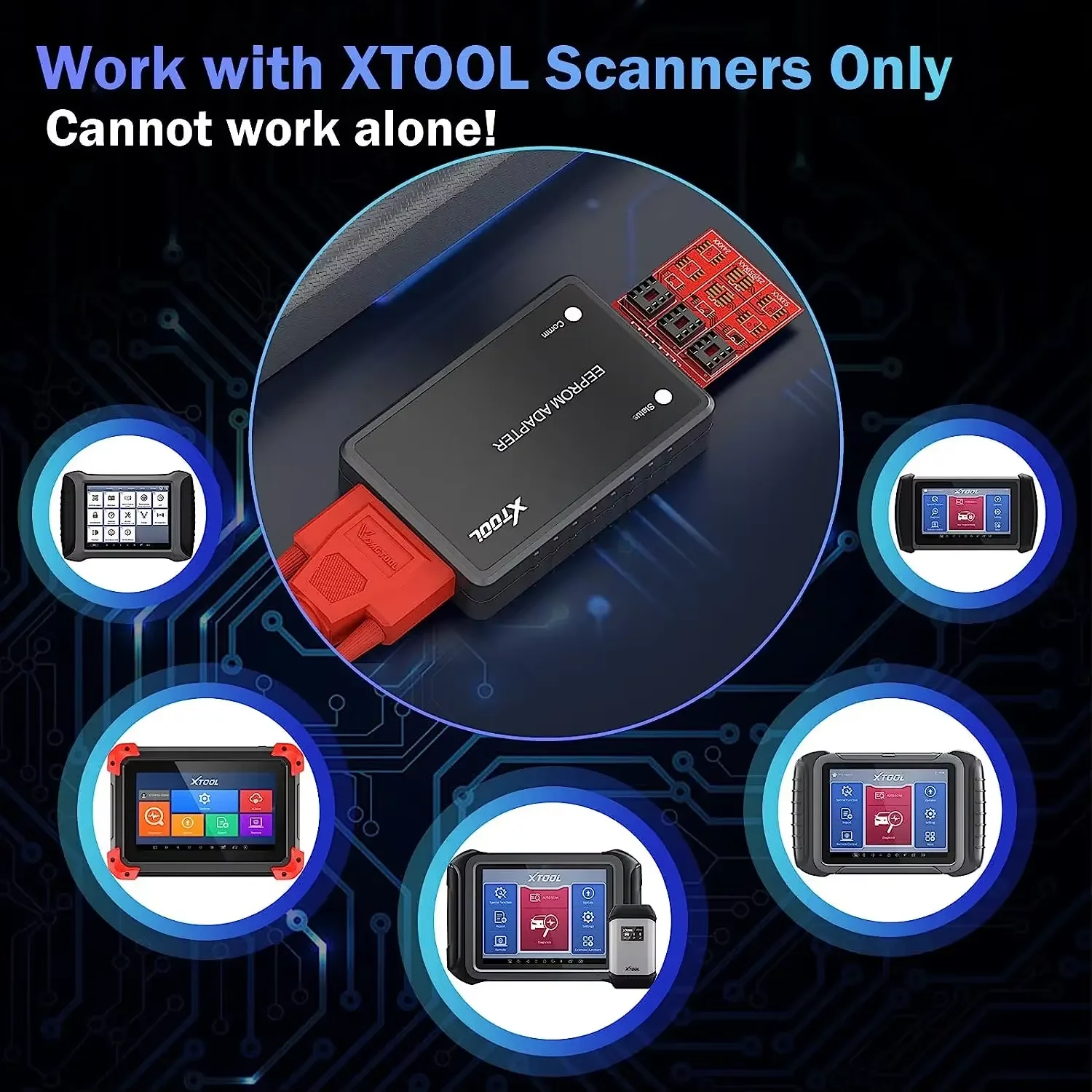 XTOOL Power EEPROM Adapter - Universal Key Programmer