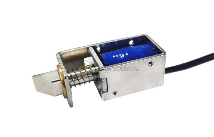 12v Solenoid Lock for Automatic Door Electric Linear Push Pull Door Solenoid Lock
