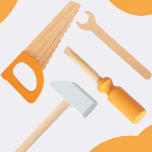 bpmfkid 2-in-1 Wooden Baby Push Walker and Tool Toy Instruction Manual