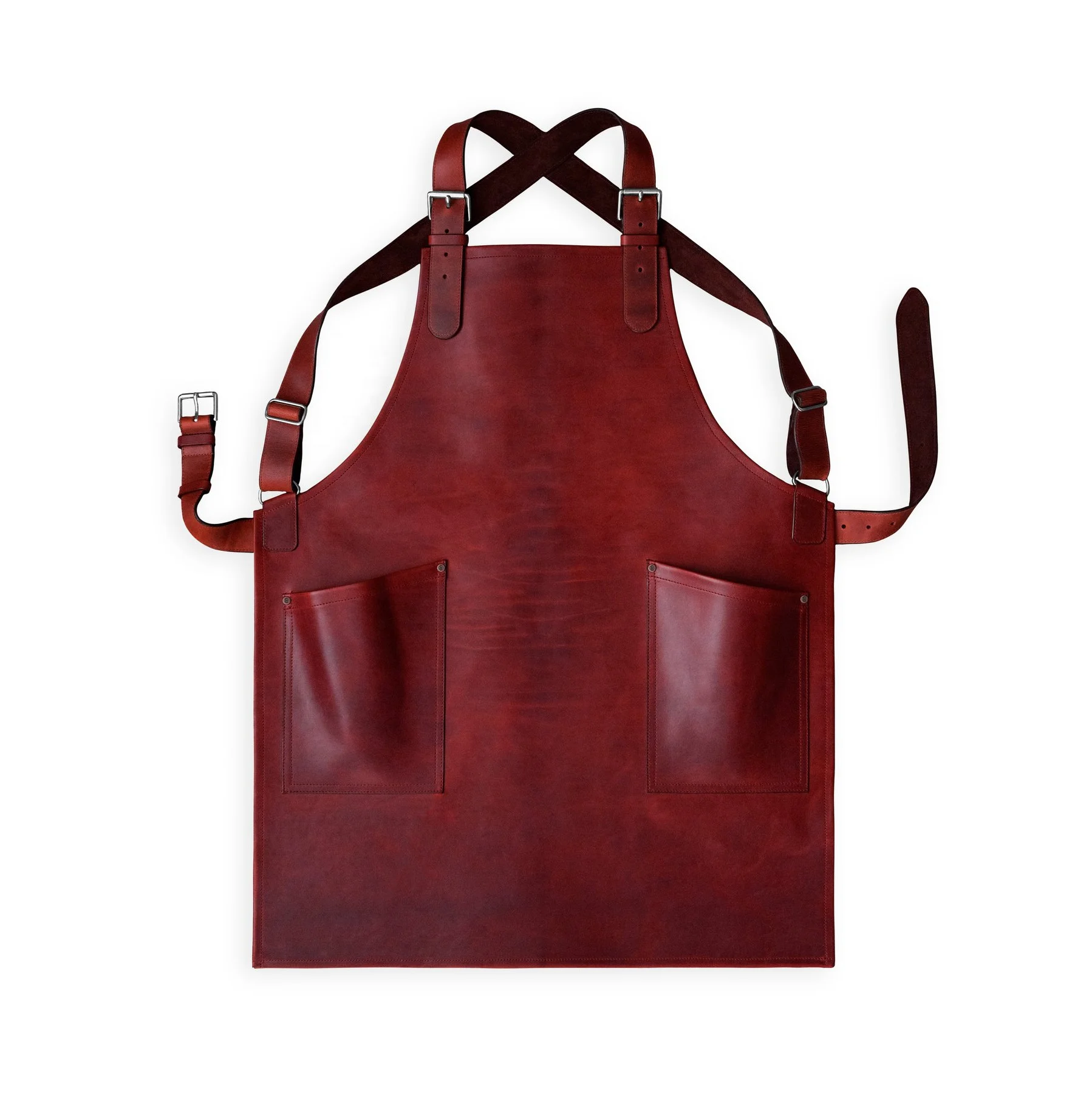 Full Grained Genuine Leather Apron Cross Strap Leather Apron Kitchen Bbq Cooking Apron For Men Women Buy Chef Apron For Men Women Bq Cooking Apron For Men Women Leather Aprons