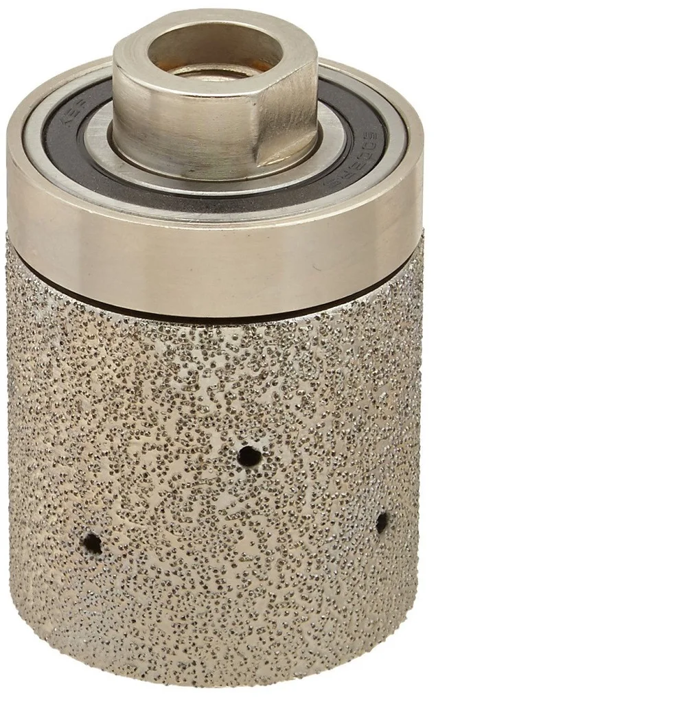 2" 50 mm Diamond Zero Tolerance grinding Drum wheel for stone concrete sink hole 