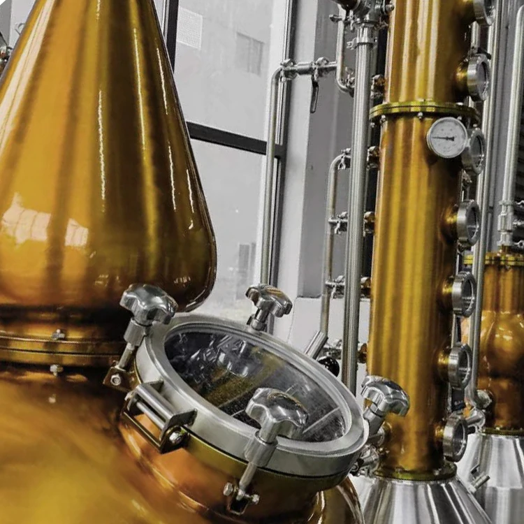 Gin Make Machine 50L 100L 150L 200L 300L Stills Distillery Copper Distillation Equipment/Gin/Vodka/Whisky Distiller/Distillery
