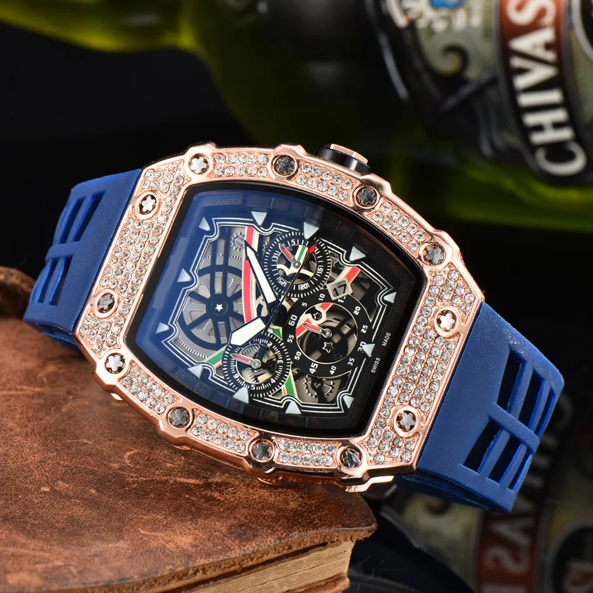Luxury Diamond Quartz Waterproof Watch