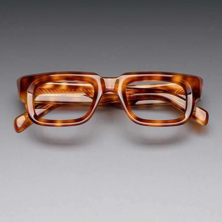 Finewell High Quality Designer Eyeglasses Frame Luxury Brand Optical Frames Custom Logo Acetate Glasses Eyewear