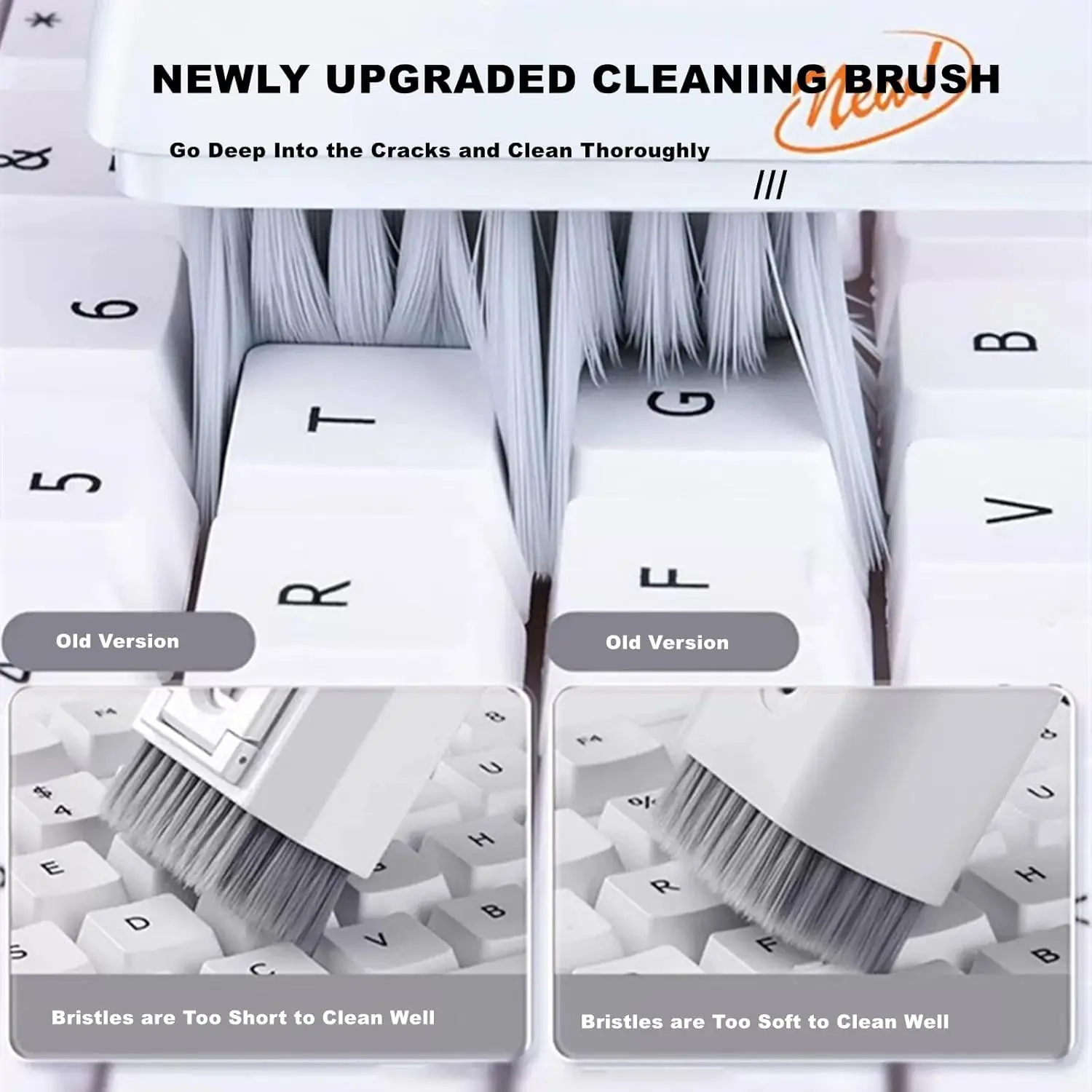 Набор для чистки клавиатуры 10 в 1 многофункциональный очиститель ноутбука