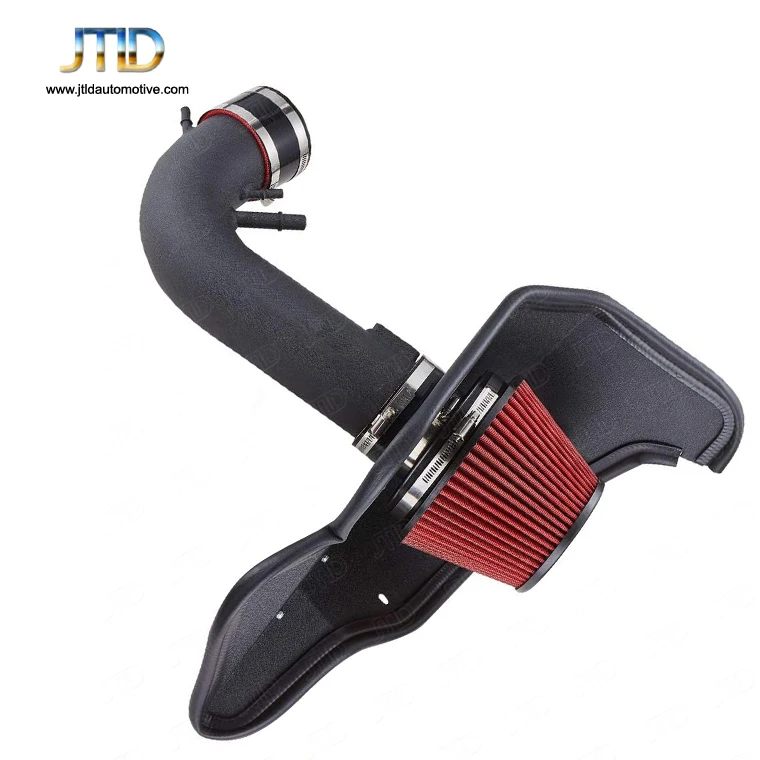 JTLD INT-FD-013 Cold Shield Air Intake Filter for Ford Mustang GT 5.0 L V8 2015-2017 Cold Air Intake Induction System Kit