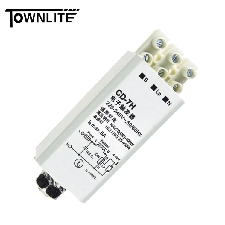Electronic Ignitor for Sodium & Metal Halide Lamps (70W-400W
