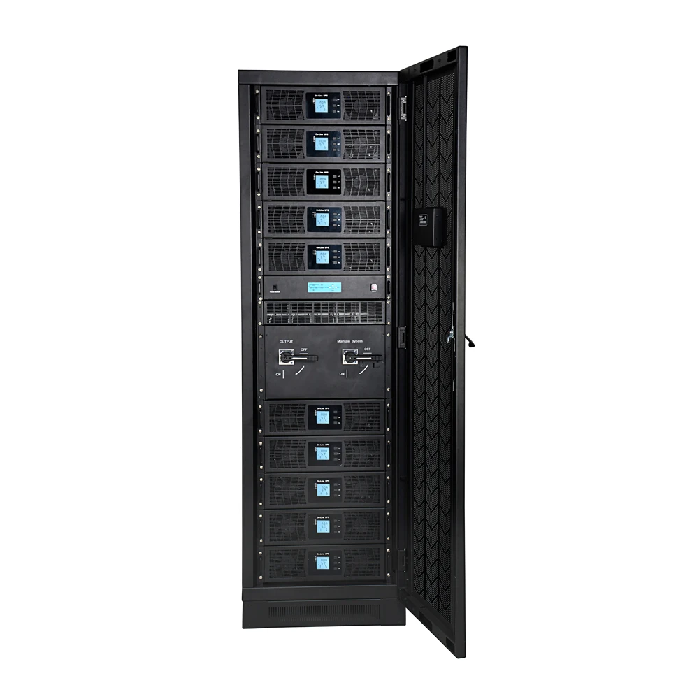 Modular UPS  120KVA High Frequency UPS 380V Backup Power System for Data Center