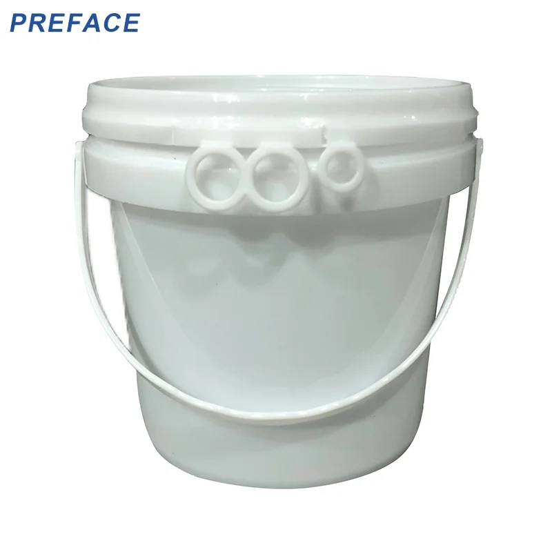 wholesale cheap bulk 20l large blue black red white round square small 1 2 5 gallon plastic pails with lid handles price