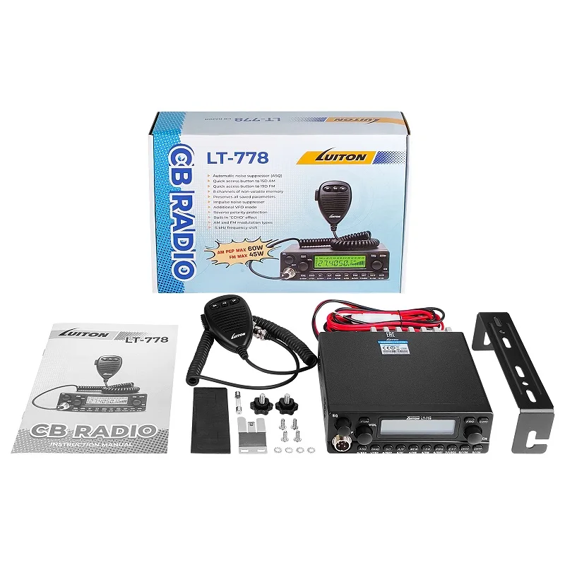 受信機 Luiton LT-778 LUITON LT-778 60W High Power CB Radio - Reliable Communication
