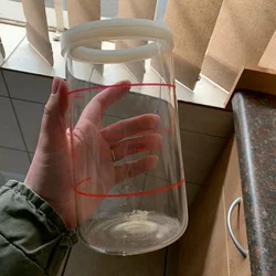 Стеклянная чашка только для запчастей для пароварки лица