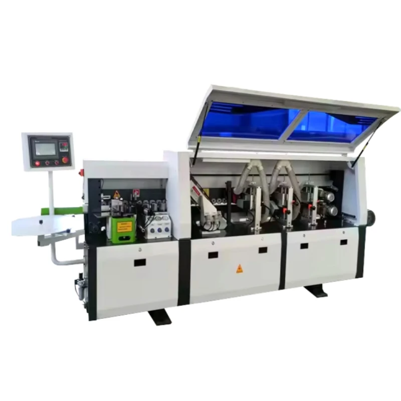 Automatic Pre Milling Edge Banding Machine Conveyer Block Mdf Corner Rouging Edge Banding Curve Shape Edge Bander