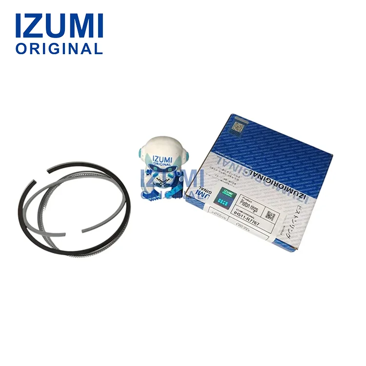 IZUMI ORIGINAL 6D102 Piston Rings Set STD 102mm for Komatsu excavator