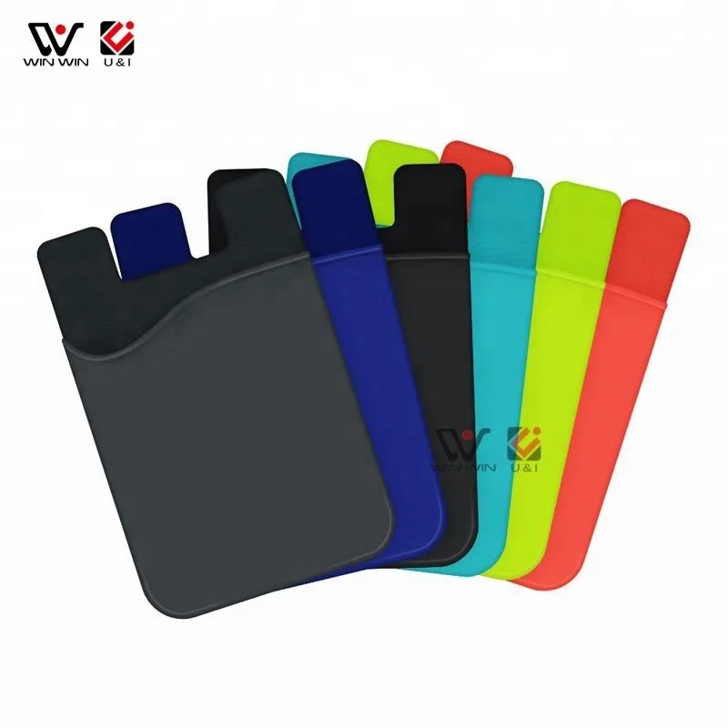 Removable Strong Sticker Smart Mobile Phone ID Card Holder