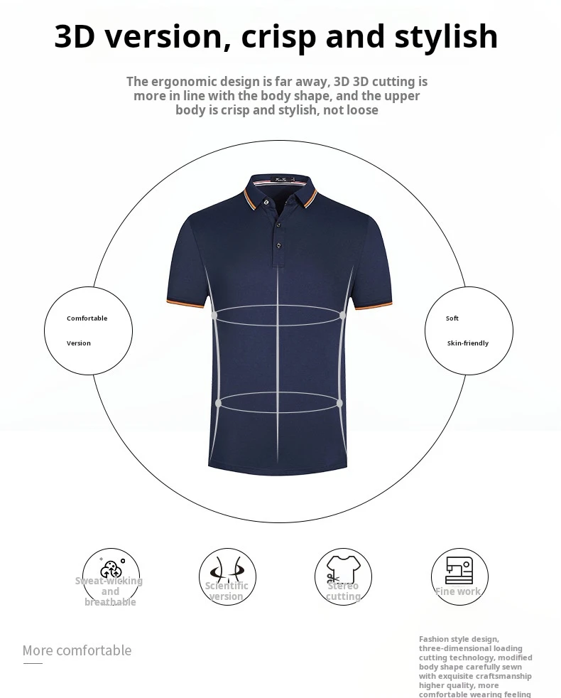 Best quality cotton Absorb sweat fabric polo shirts Unisex casual staff custom polo t shirts Anti-Shrink