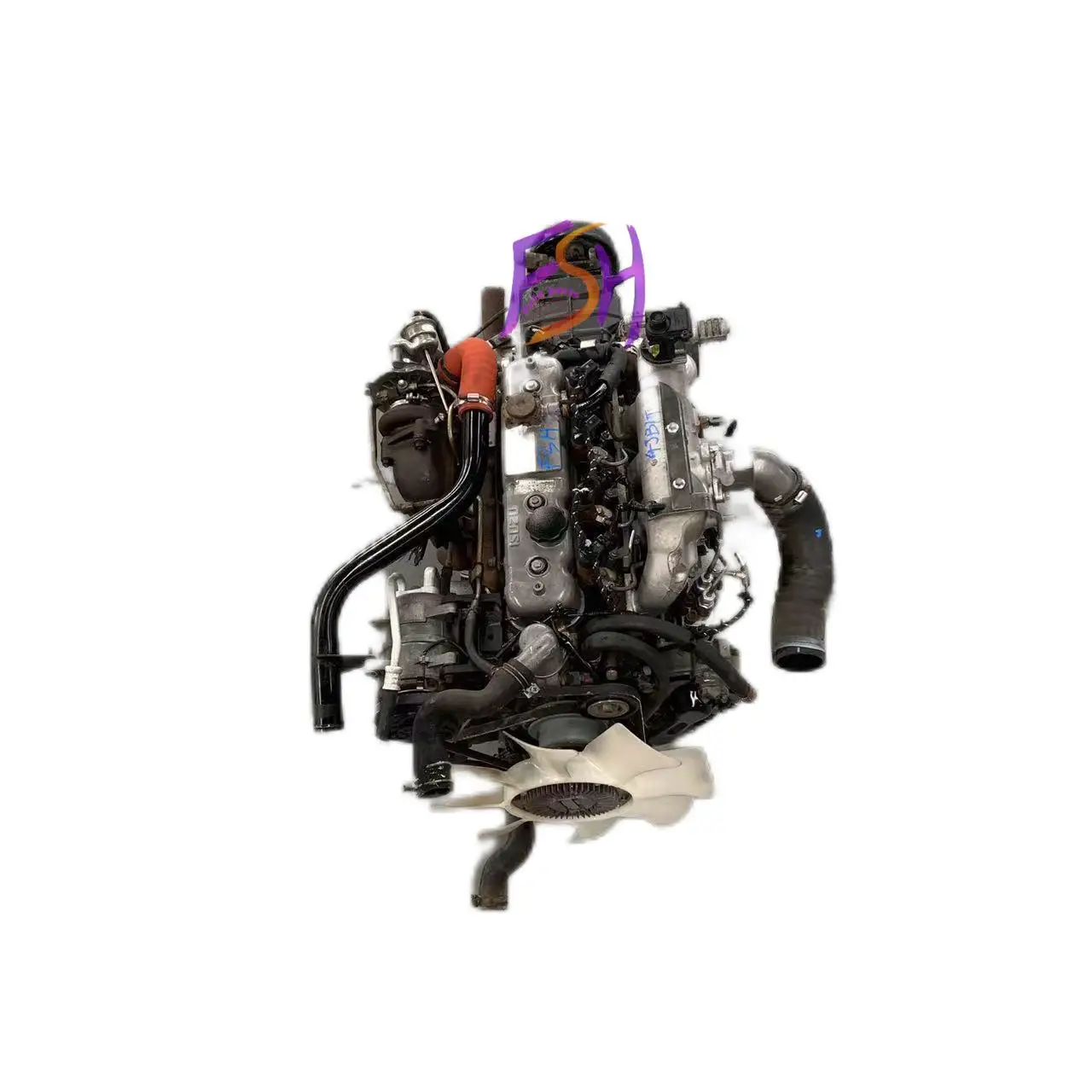 For Isuzu 4JB1T Euro 4 Complete Engine Assembly Suitable for Trucks