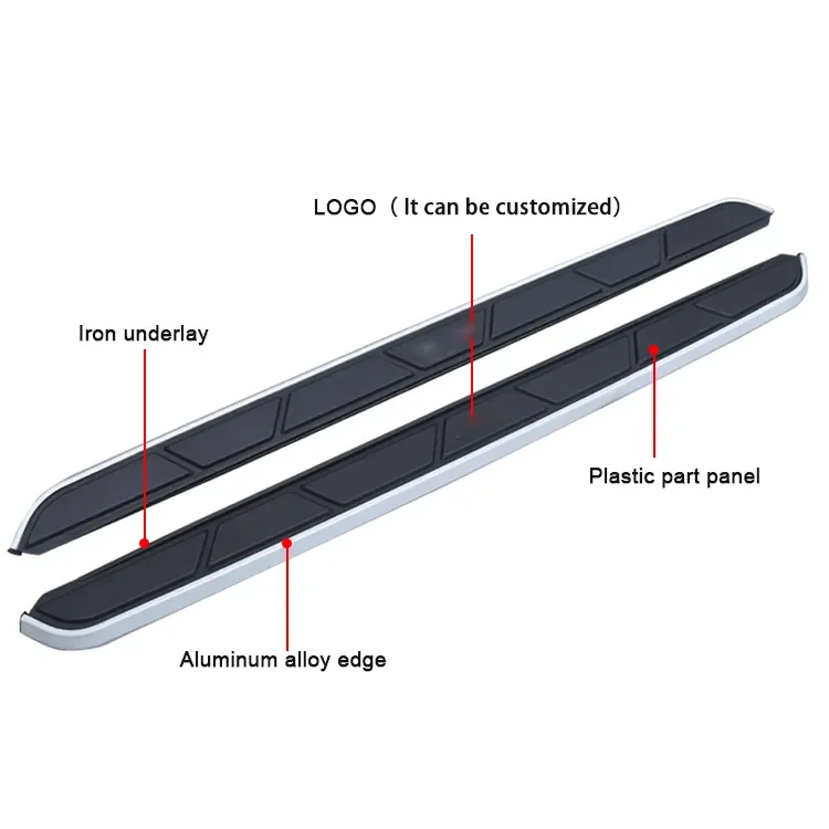 Aluminum SUV Running Board Side Step Bar for Skoda Kodiaq Accessories 2017 2018 2019 2023