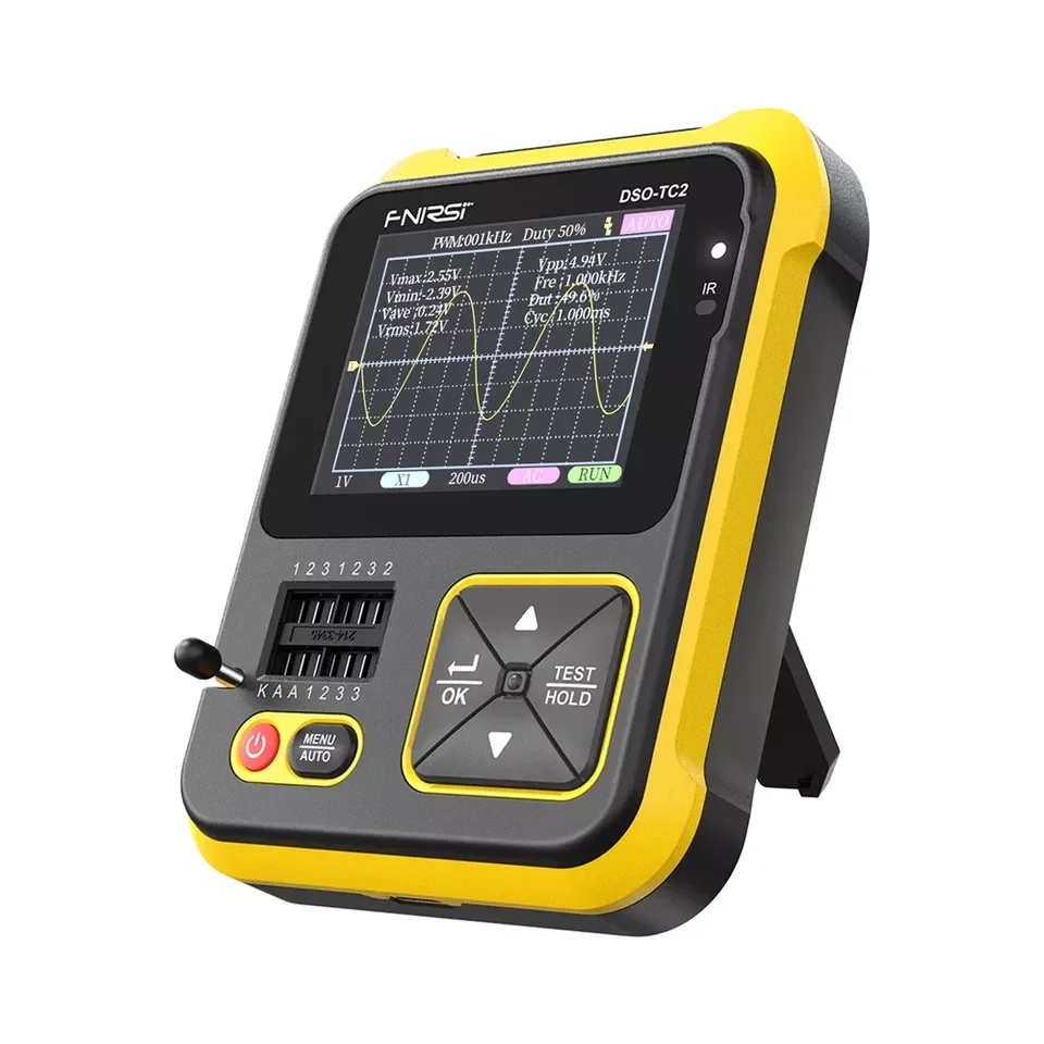 Laboratory dual channel oscilloscope