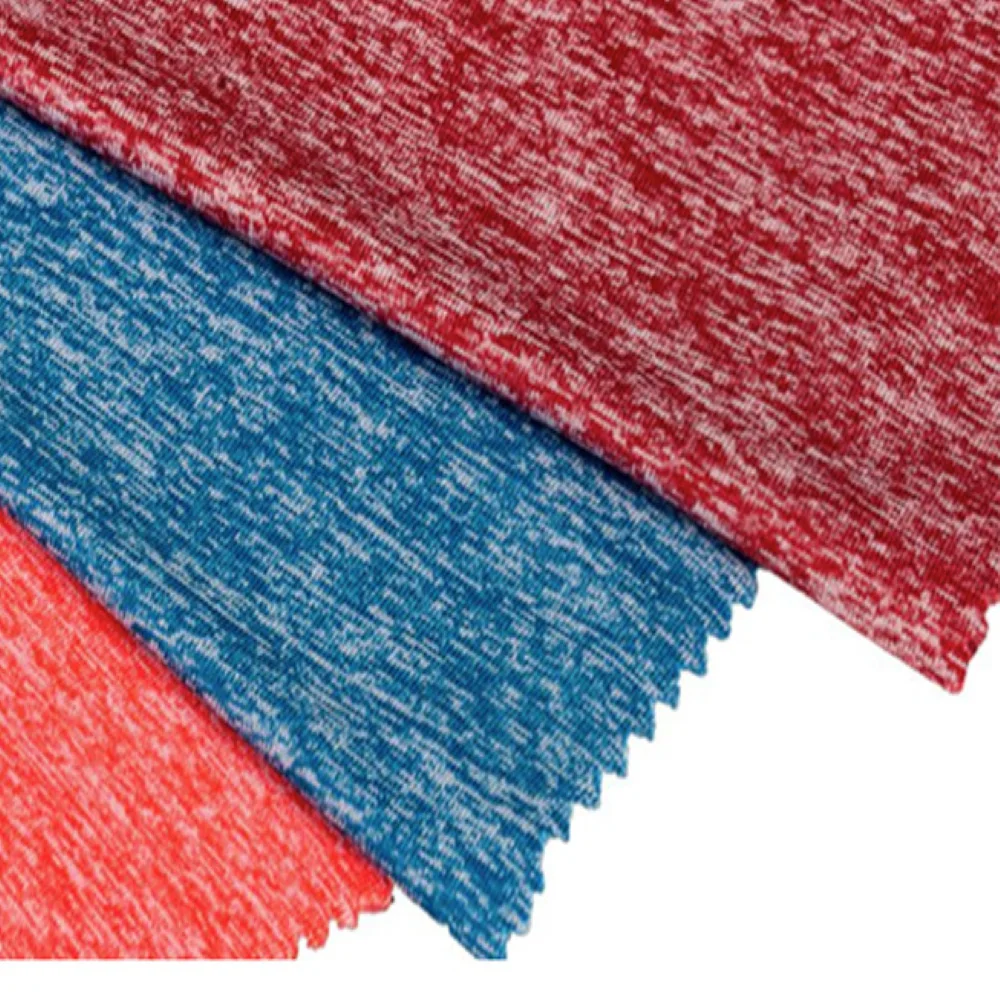 Light Weight Good Stretch Polyester Spandex Cationic Single Jersey