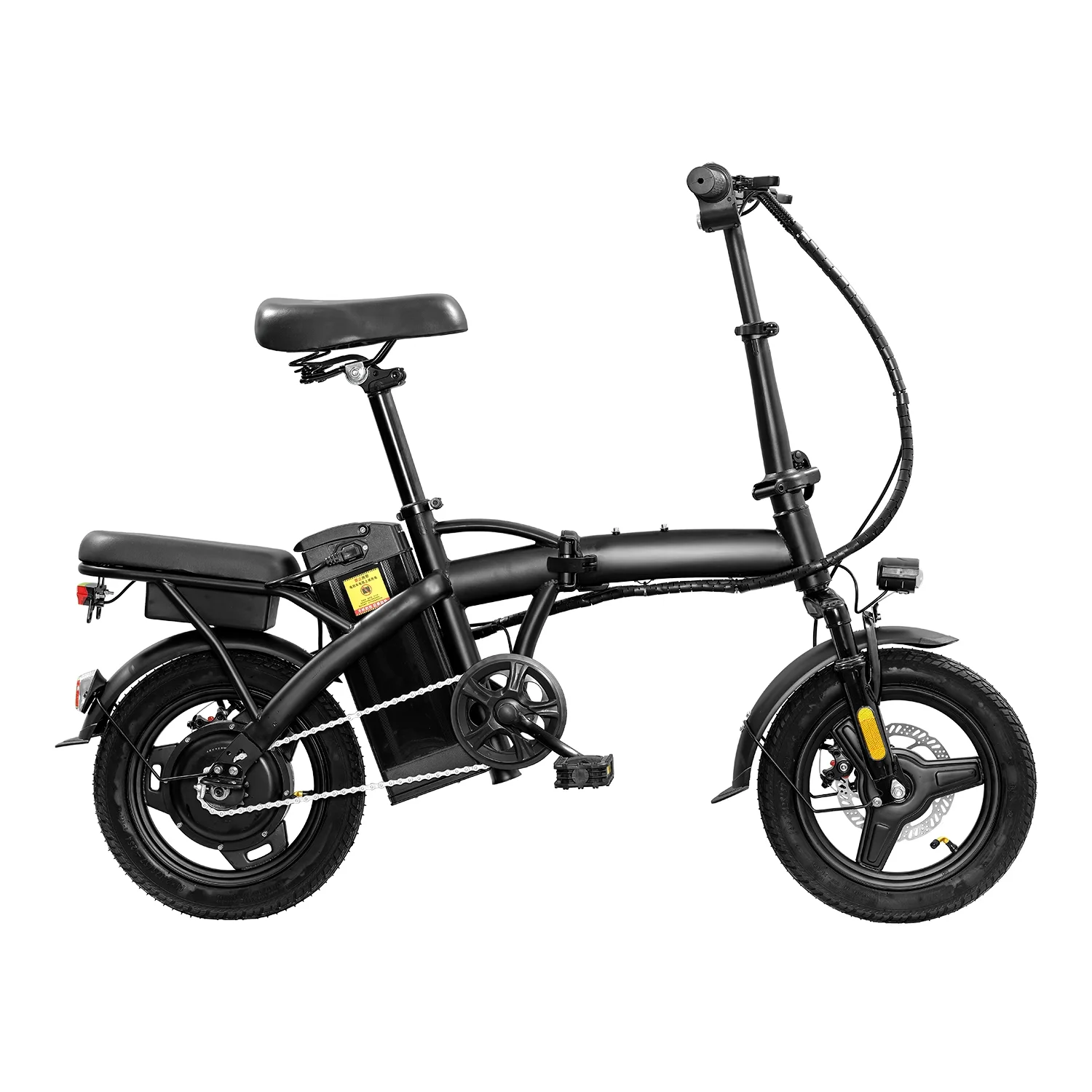 T5 US Warehouse Delivery Electric Scooter With Front Basket Front and Rear Double Disc Brakes 14 Inch Tire E Scooter