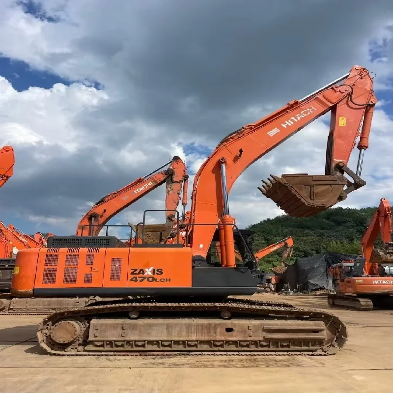 Heavy Duty 47 Ton Hitachi ZX470L-5B Excavator - Reliable Performance
