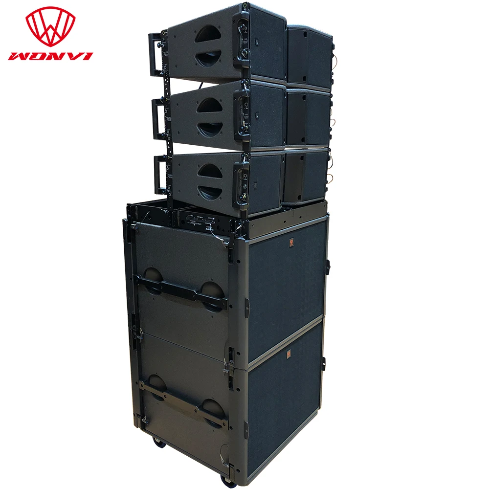 Ka208 Dual 8inch 2 Way Line Array Speaker - Buy 2-way Line Array ...