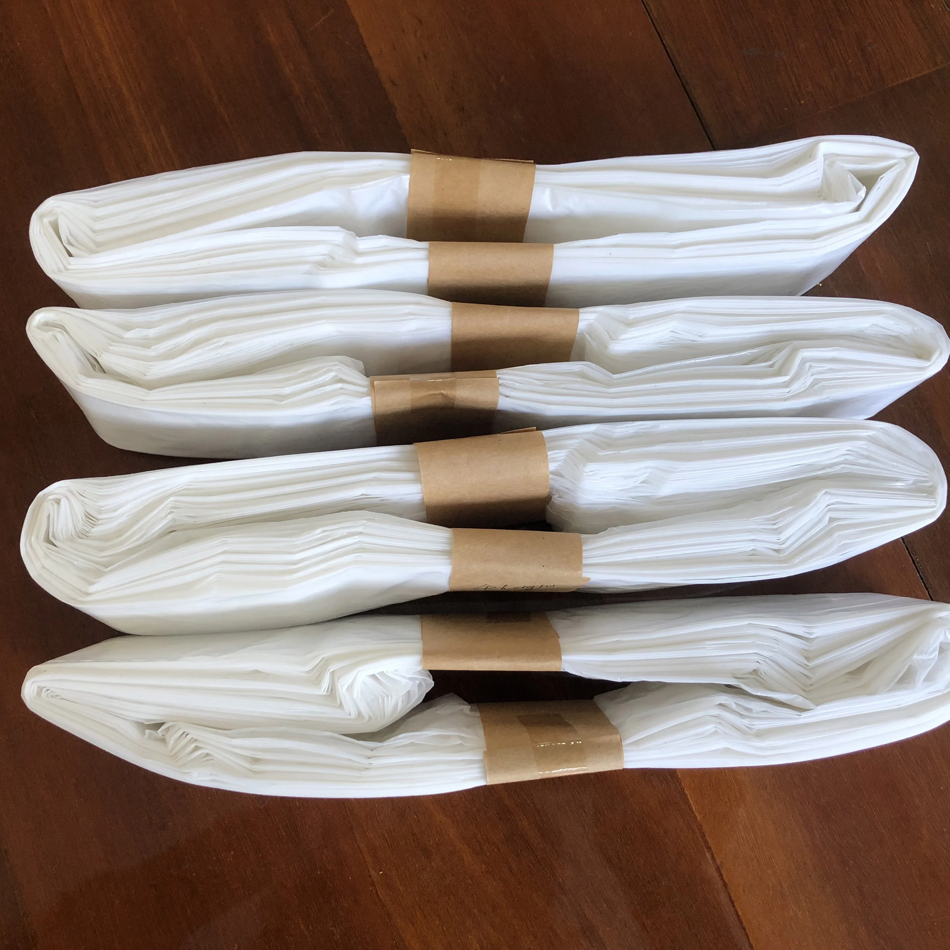 Vacuum Folded 4 Cm 5 Cm Evoh 3 Layer 7 Layer Diaper Pail Refill Bags