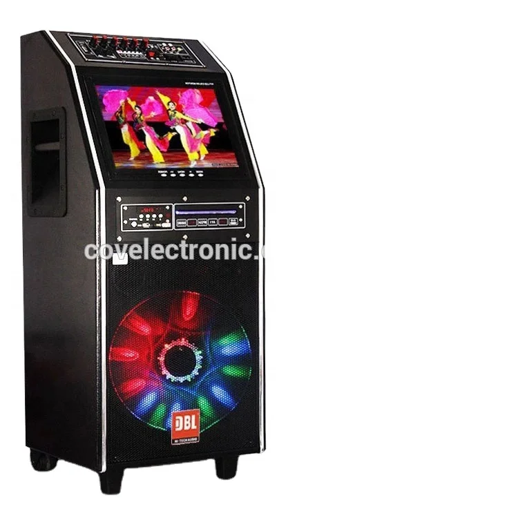 COV Trolley Speaker with LCD Screen  Built in Android System Can Connect with Phone and WIFI