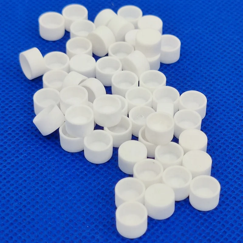 DSC TGA DSC Crucible Corundum Ceramic Sample Pan  for Thermal Analysis