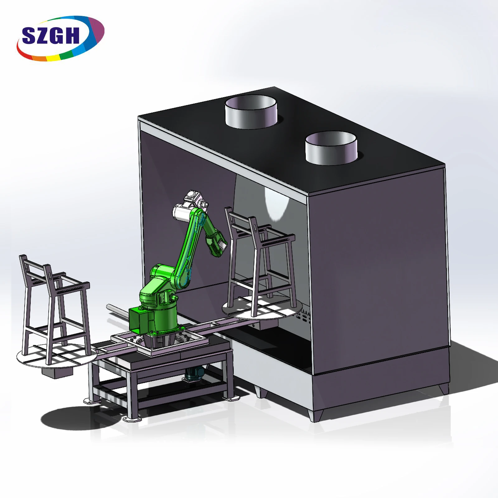 CNC Robot Controller 6-8 Axes Industrial Robot Arm for Spray Painting Robot Arm 6 Axis  Similar KUKA