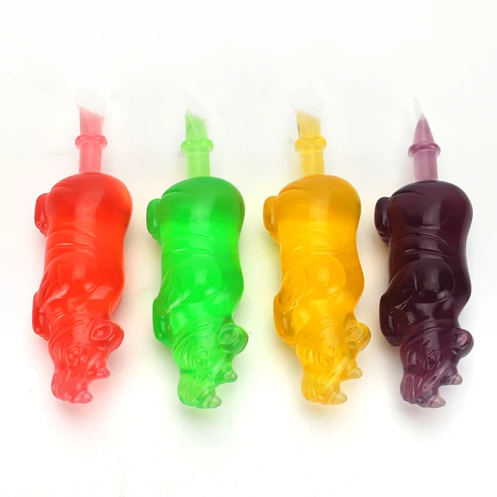 rhinoceros shaped jelly