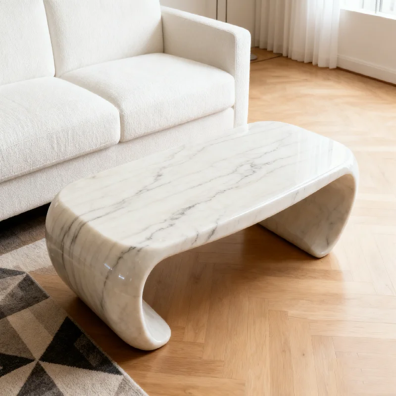 product natural customized china guangxi white marble coffee table for indoor living room marble furniture design-6